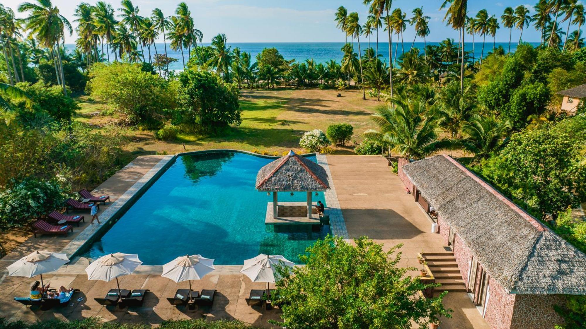 Club Agutaya Hotell San Vicente  Exteriör bild